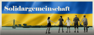 Solidargemeinschaft für ukrainische Flüchtende: die wohngemeinschaft, Köln Geldspenden!