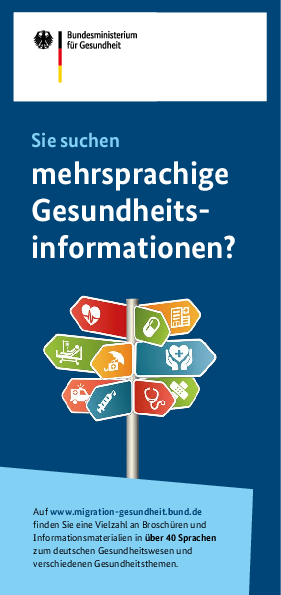 Mehrsprachige Gesundheitsinformationen: Portal Migration und Gesundheit des Bundesministeriums für Gesundheit