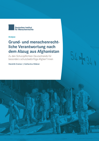 Grund- und menschenrechtliche Verantwortung nach dem Abzug aus Afghanistan (01/2022)